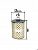 Фильтроэлемент DIFA 6308 (топливный)