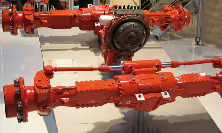 Ремонт моста CARRARO, DANA